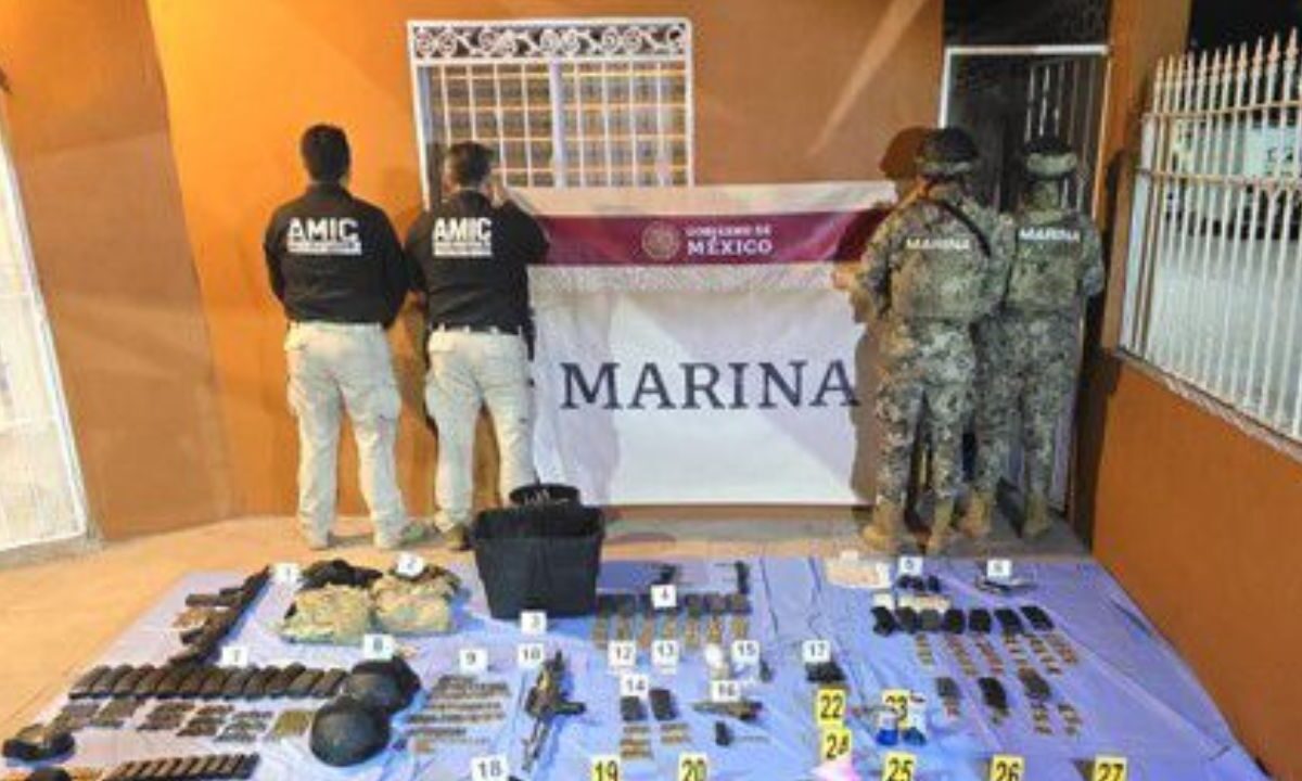 Con armas largas y drogas, caen 9 de 'Los Salazar' en Sonora