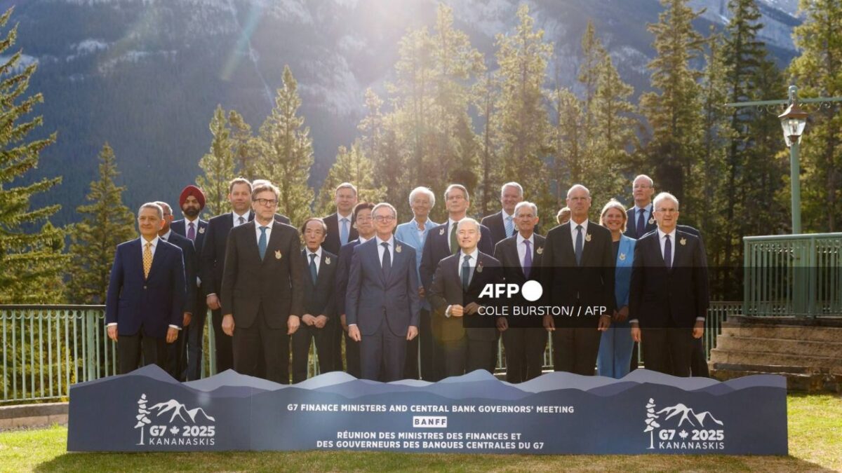 La reunión de responsables de Finanzas de los países del G7 comenzó este miércoles en Banff, Canadá.