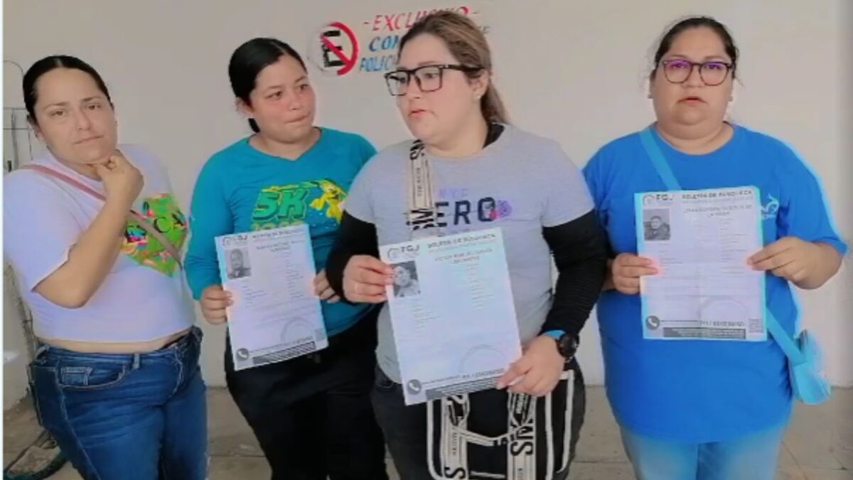 Familiares de los integrantes del grupo Fugitivo desmintieron a la Fiscalía de Tamaulipas.