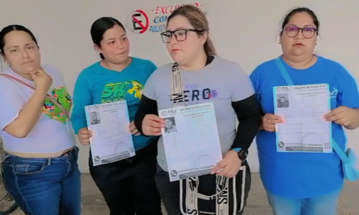 Familiares de los integrantes del grupo Fugitivo desmintieron a la Fiscalía de Tamaulipas.