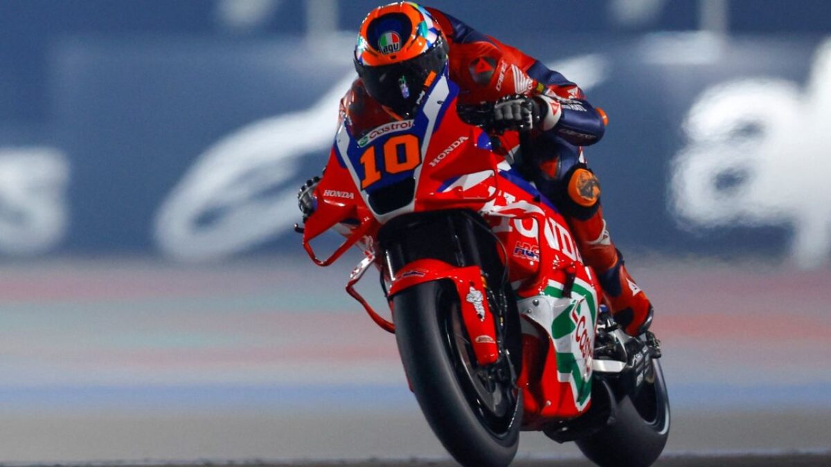 Luca Marini, piloto italiano de MotoGP