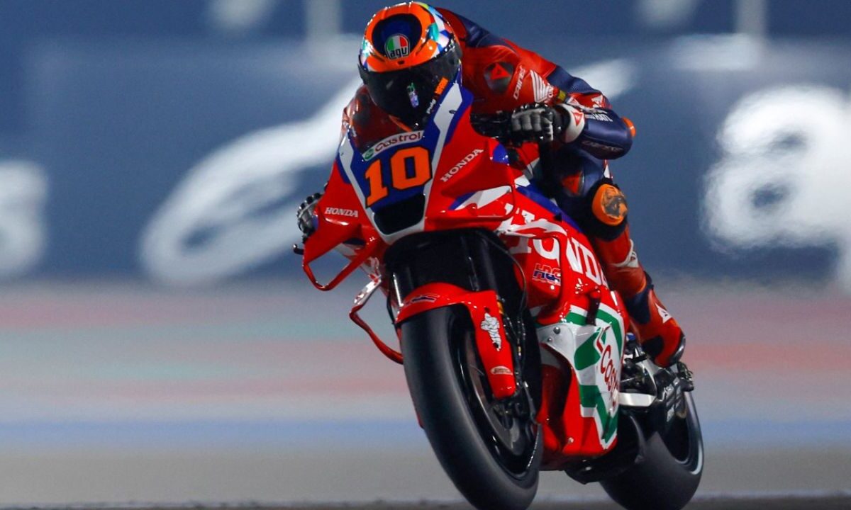 Luca Marini, piloto italiano de MotoGP