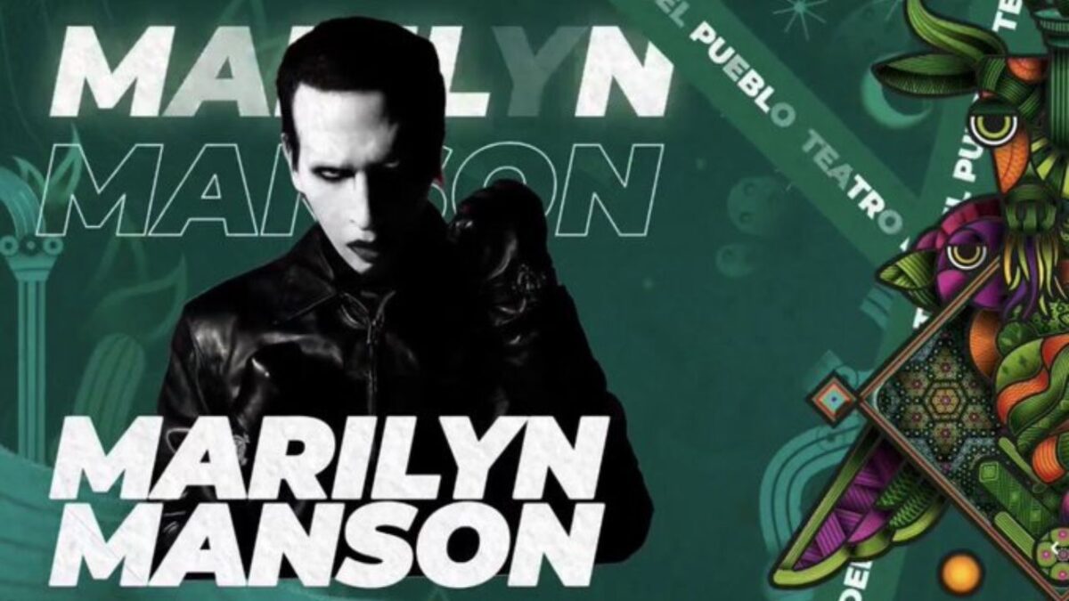 Marilyn Manson será parte del cartel de la Feria Nacional Potosina 2025.