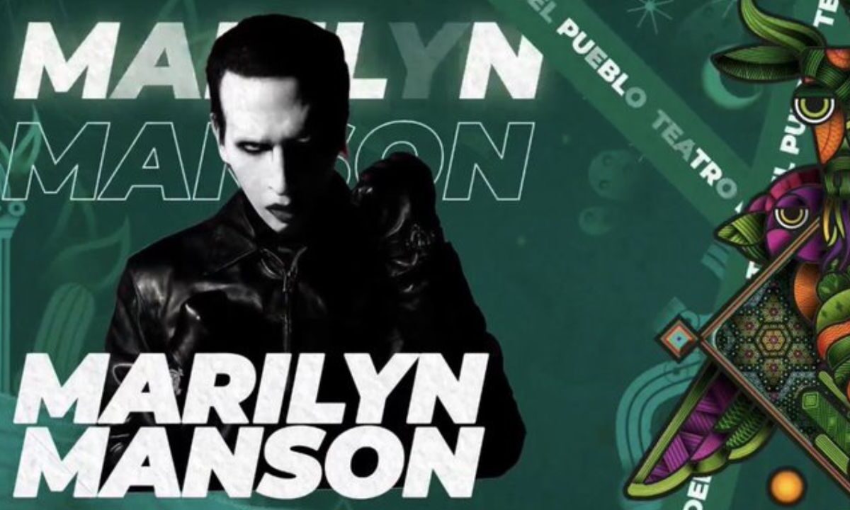Marilyn Manson será parte del cartel de la Feria Nacional Potosina 2025.