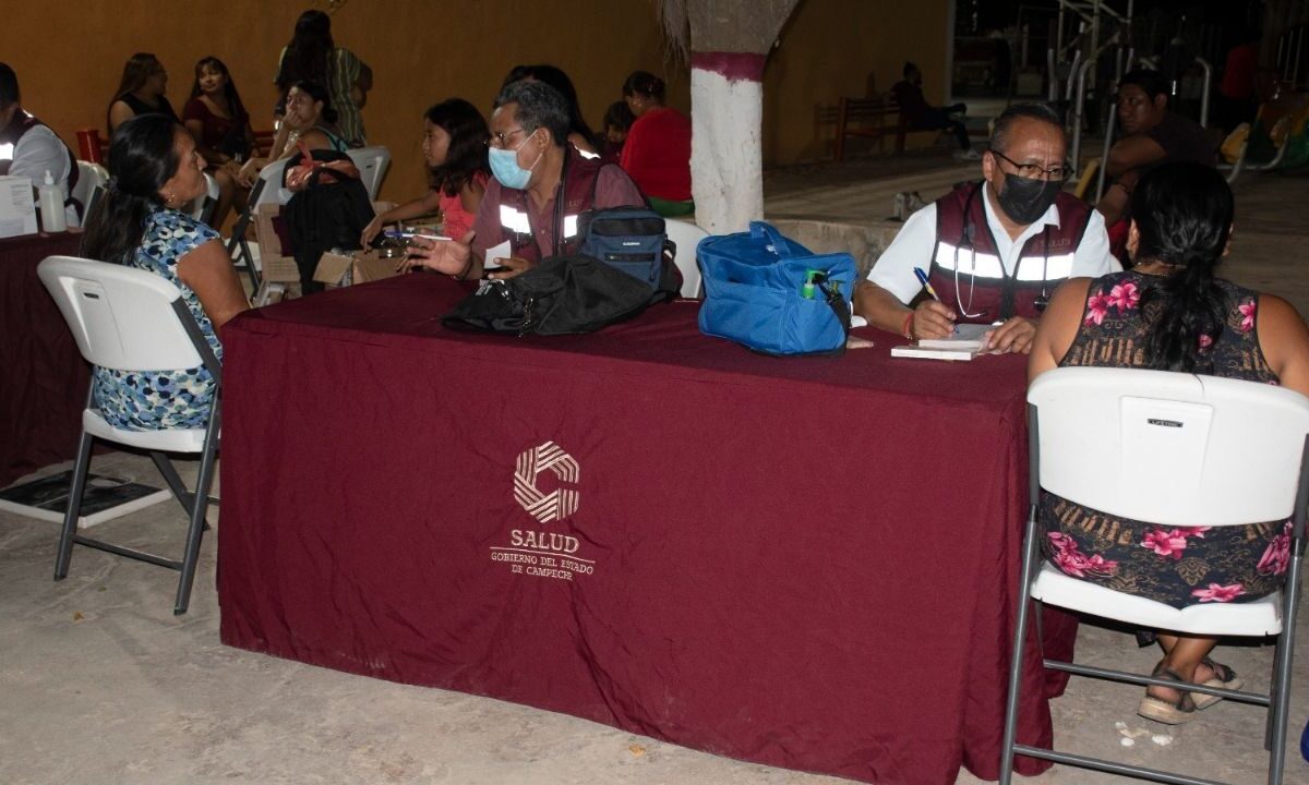 Llevan servicios gratuitos al alcance de todos con Salud en tu Barrio a la comunidad de Tikinmul