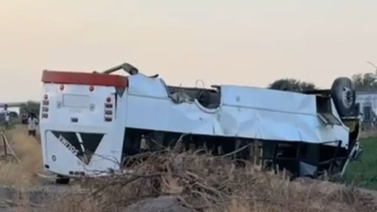 La volcadura de un camión de pasajeros en una carretera en Tamaulipas dejó al menos 6 heridos y un menor sin vida.