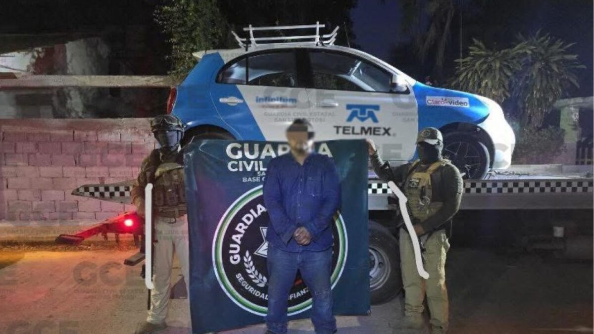 Cae 'narcotécnico' que instalaba cámaras para el crímen organizado en SLP