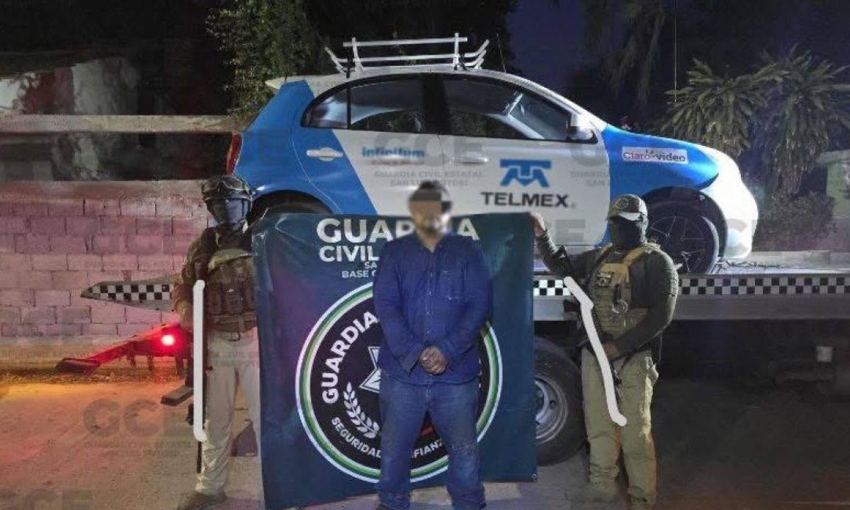 Cae 'narcotécnico' que instalaba cámaras para el crímen organizado en SLP
