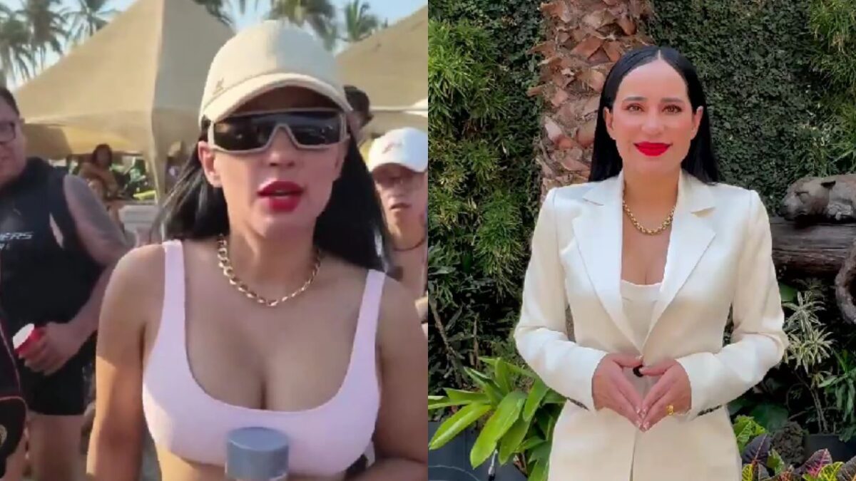 Tras ser captada en el Acamoto 2025, Sandra Cuevas reaparece en redes sociales con cuenta de su galería de arte.