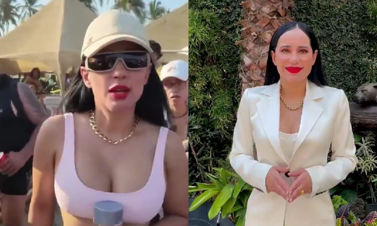 Tras ser captada en el Acamoto 2025, Sandra Cuevas reaparece en redes sociales con cuenta de su galería de arte.