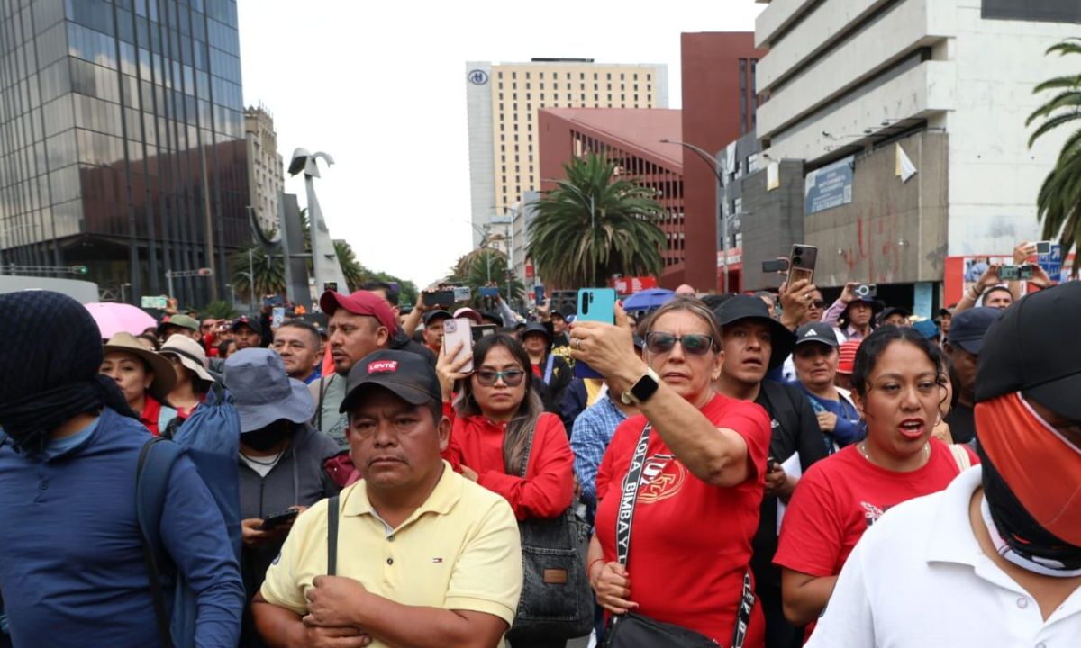 Alertan autoridades por manifestaciones sobre Paseo de la Reforma