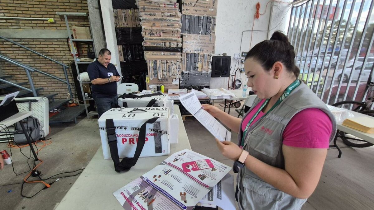 Se prevé que la transmisión de datos del Programa de Resultados Electorales Preliminares (PREP) comience a las 20:00 horas del 1 de junio.