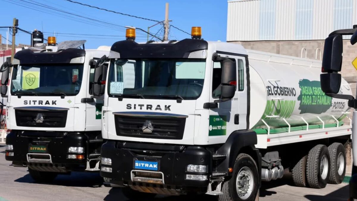 Se reinicia el abasto de pipas de agua en el El Realito