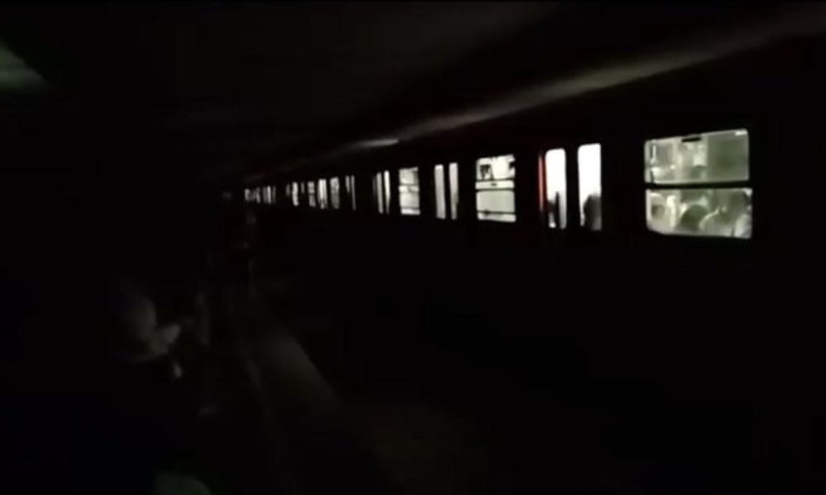 Reportan apagón en instalaciones del Metro en la Línea B.