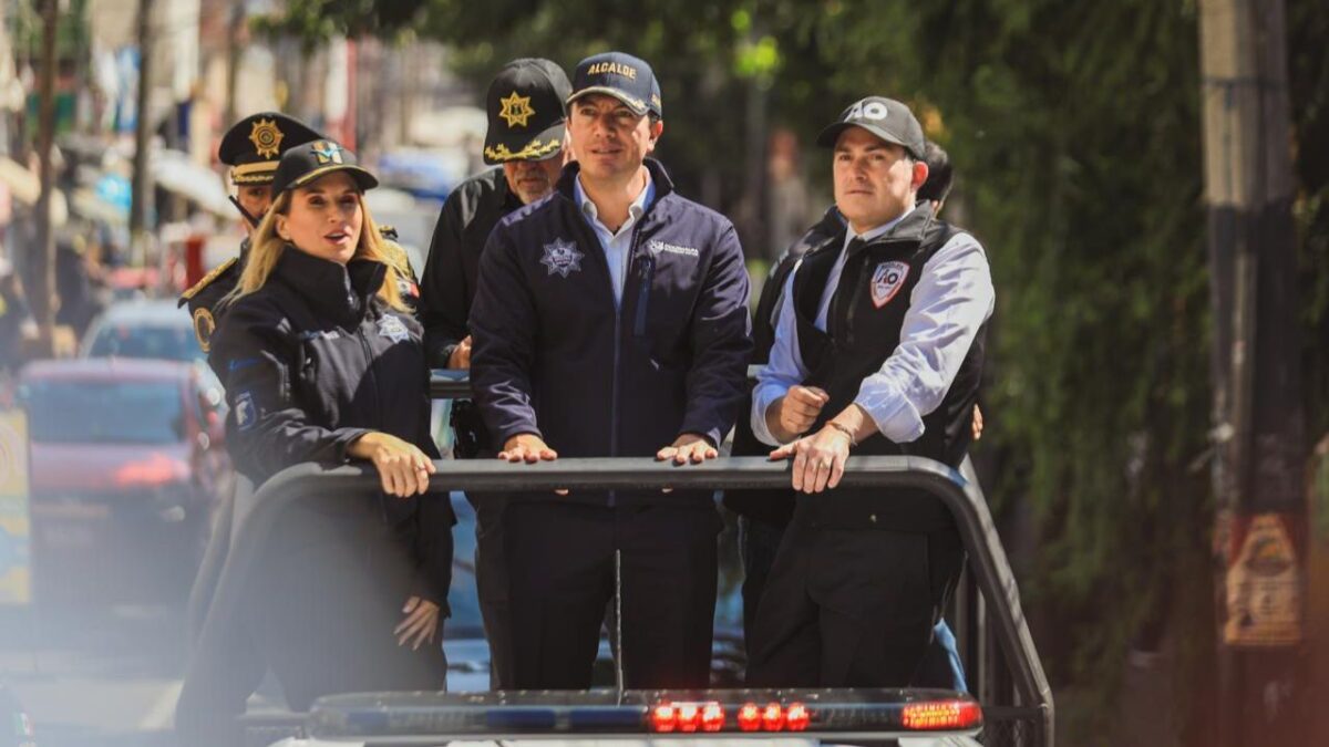 Alcalde de Cuajimalpa presenta nueva estrategia de seguridad.