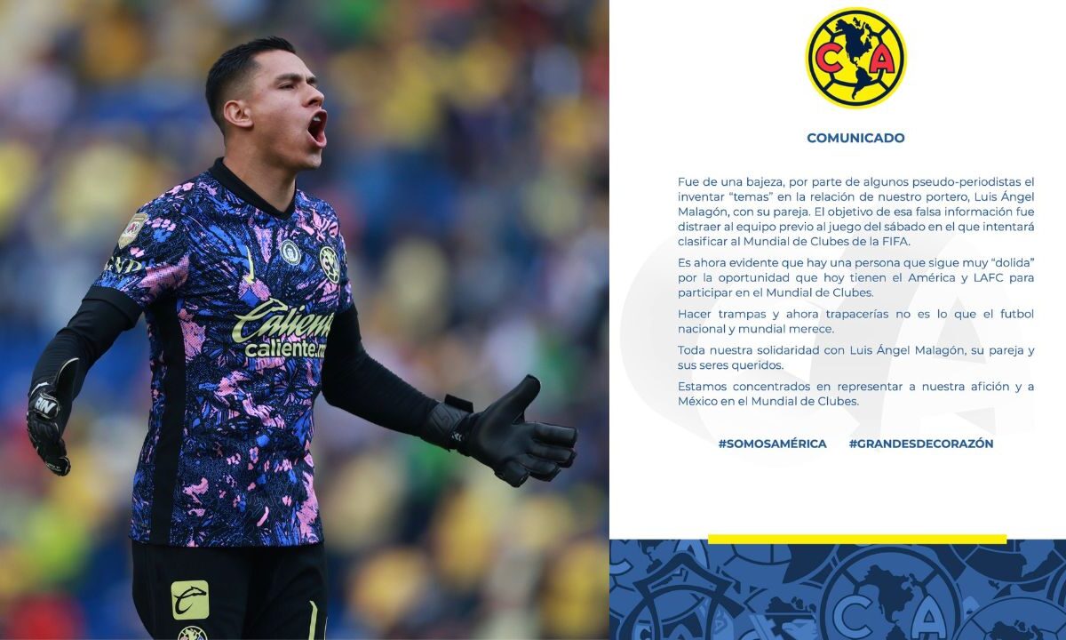 América sale a la defensa de Malagón y acusa campaña contra el club