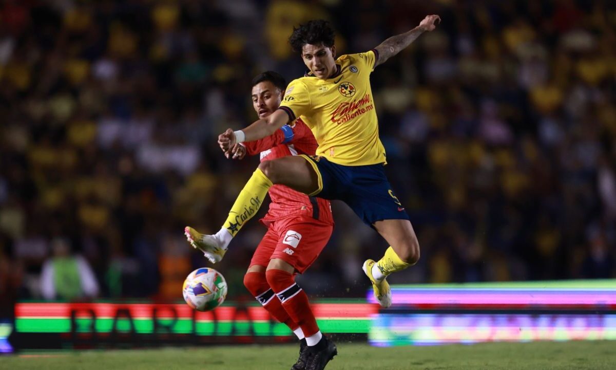 Duelo de ida de la final de la Liga MX entre América y Toluca quedan sin goles.