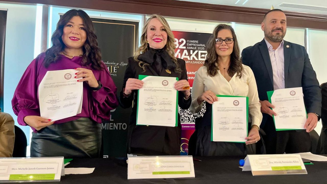 AMMJE presenta la iniciativa “Mujeres Innovando con Propiedad” junto con el IMPI, para impulsar marcas y patentes lideradas por mujeres.
