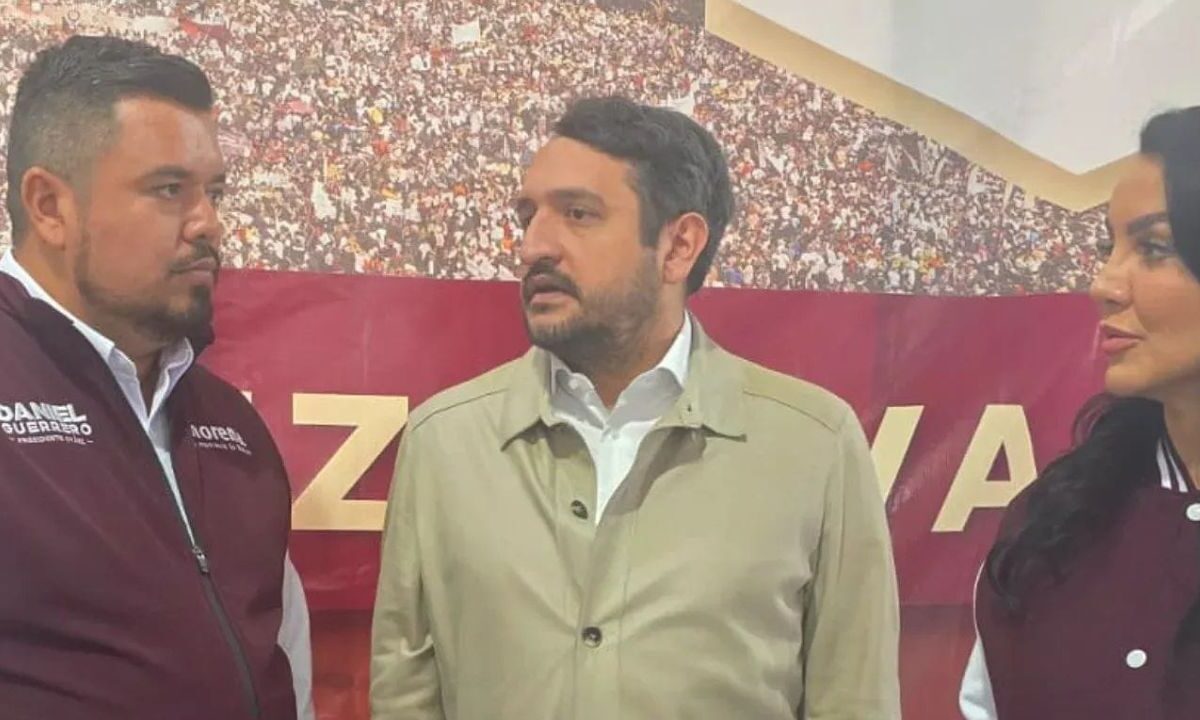 Andy López Beltrán acompaña a candidato de Morena en Durango