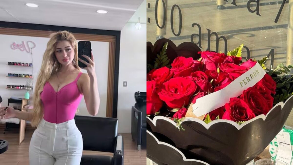 "Perdón", ramo de rosas es dejado en el salón Blossom, donde fue asesinada Valeria Márquez