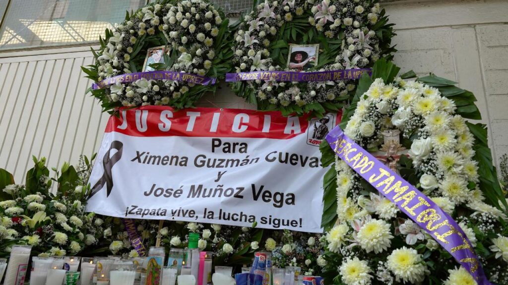 Su secretaria particular, Ximena Guzmán, y su asesor, José Muñoz, perdieron la vida durante un ataque armado el pasado 20 de mayo.