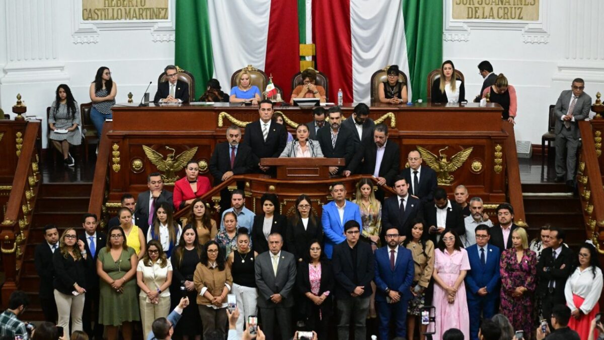 Legisladores del Congreso capitalino sin distinciones partidistas se unieron en solidaridad ante los hechos recientes reafirmando su compromiso con la paz y la justicia.