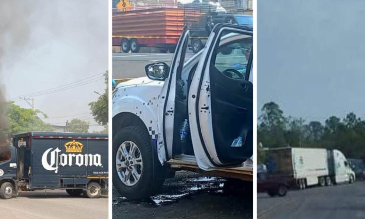 Un ataque armado en Tierra Caliente deja 2 muertos, 6 autos quemados y un herido.