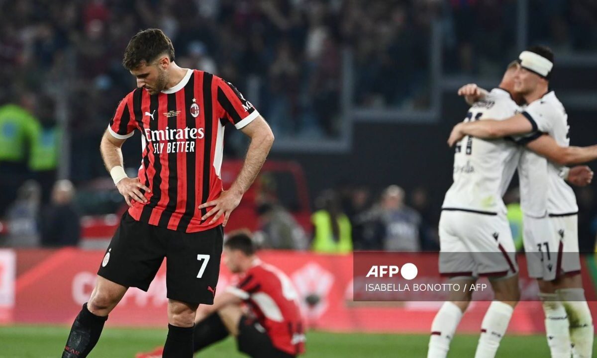 Bologna sorprende al Milan y conquista la Coppa Italia