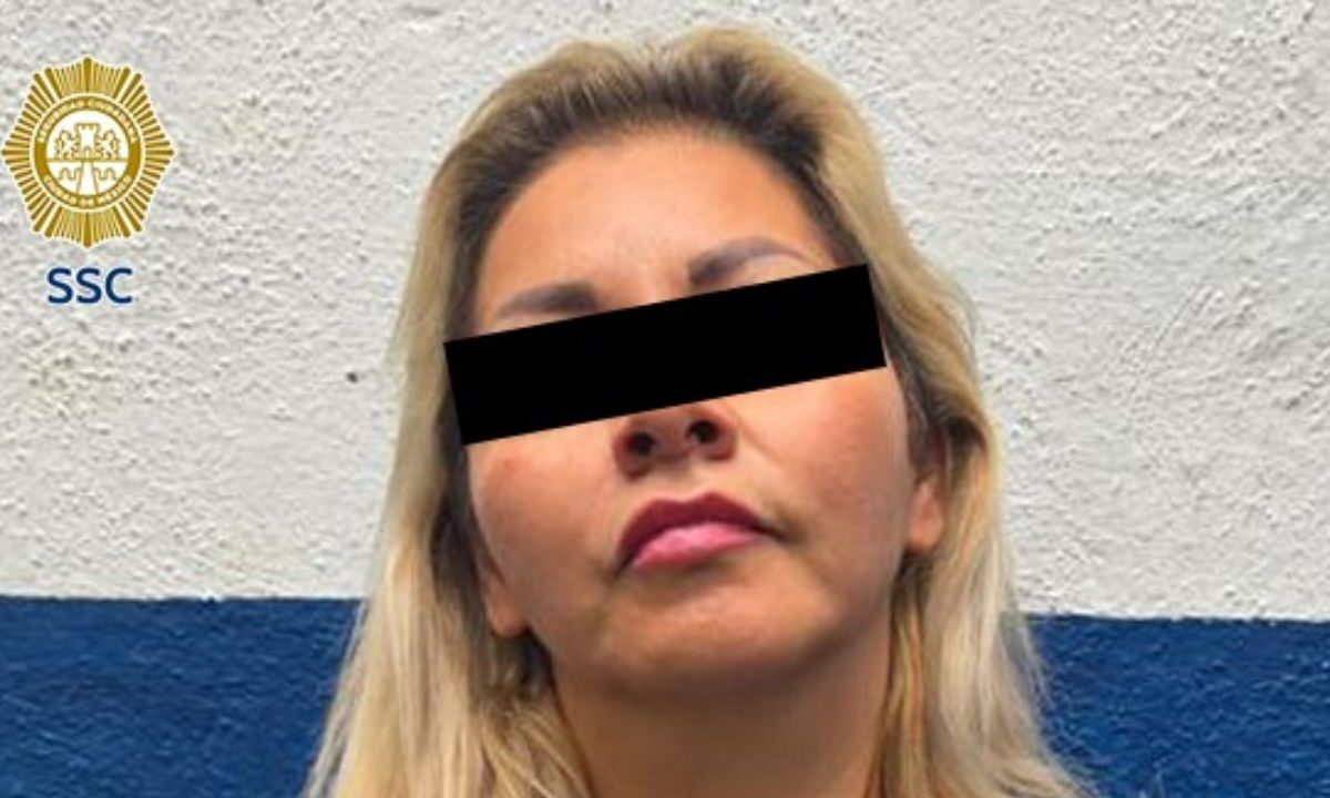 Agentes detuvieron a Elizabeth N., alias “La Ticho”, probable distribuidora de droga y exesposa del presunto líder de La Unión Tepito.