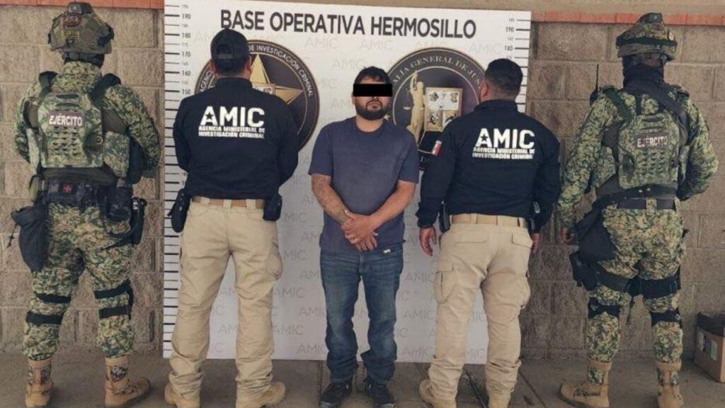 El 26 de marzo, Fuerzas Federales detuvieron a “El Ponchis”.