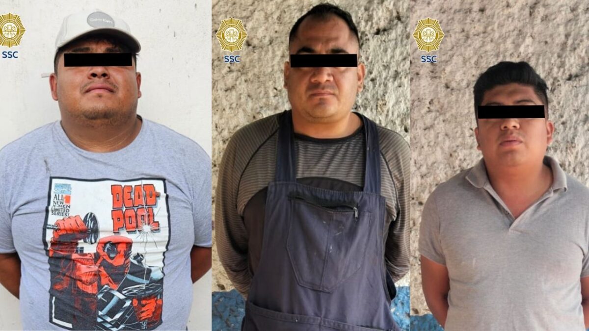 Detienen a tres sujetos por robo de melones en la Central de Abastos