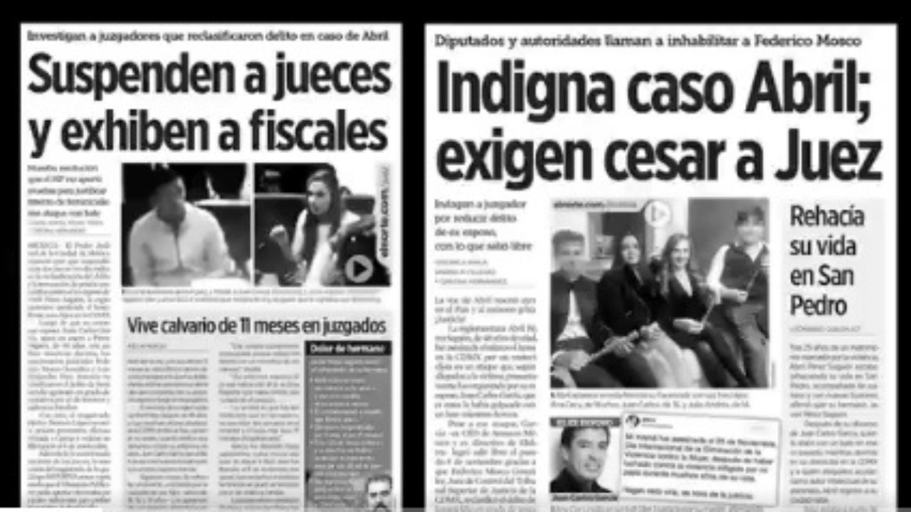 Ariadna Camacho, aspirante a magistrada, levantó polémica en redes sociales, por spot sobre jueces que liberaron a feminicida de Abril Pérez.
