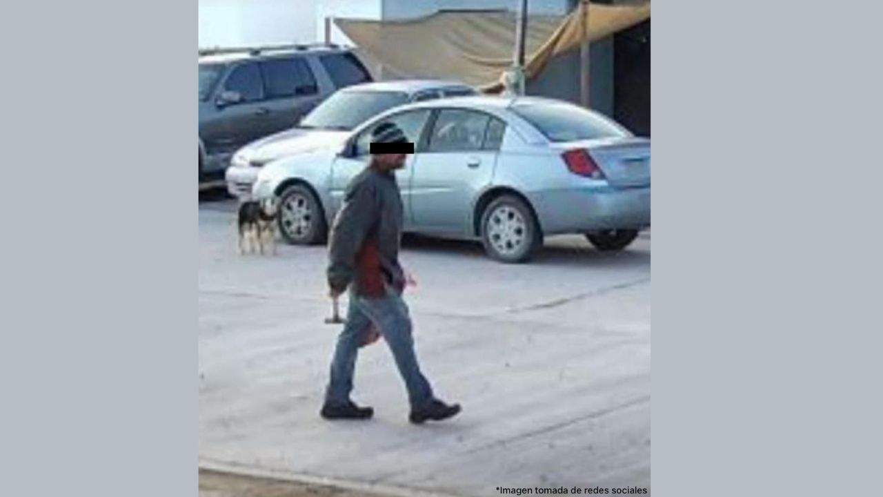 Personal de la AMIC detuvo a Andrés "N", por el delito de actos de maltrato o crueldad animal en contra de "Canelo" en Puerto Peñasco. 