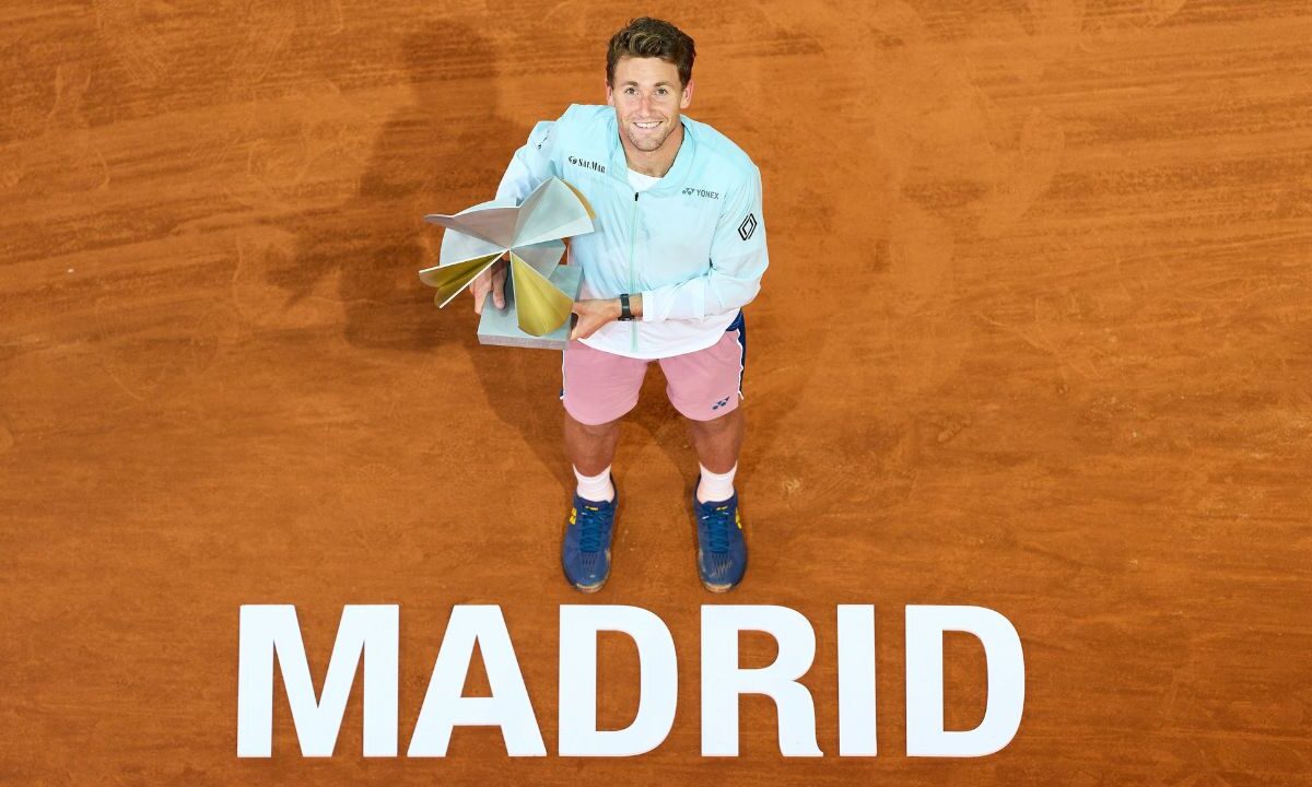 Casper Ruud puso fin a una racha de dos derrotas consecutivas en finales de torneos de dicha categoría 1000 de la ATP