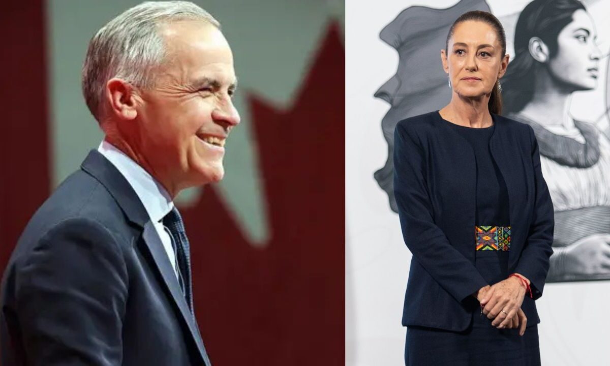 Claudia Sheinbaum conversa con Mark Carney acerca del T-MEC