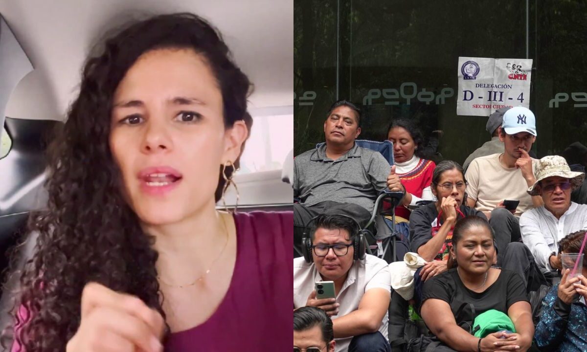 CNTE le da la espalda a la realidad y rechaza el diálogo, acusó Luisa María Alcalde.