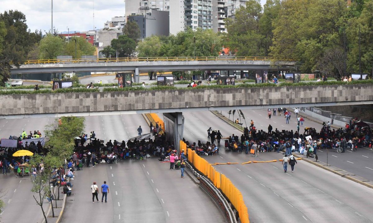De nueva cuenta, Paseo de la Reforma y Circuito Interior fueron las vialidades más afectadas en la CDMX.