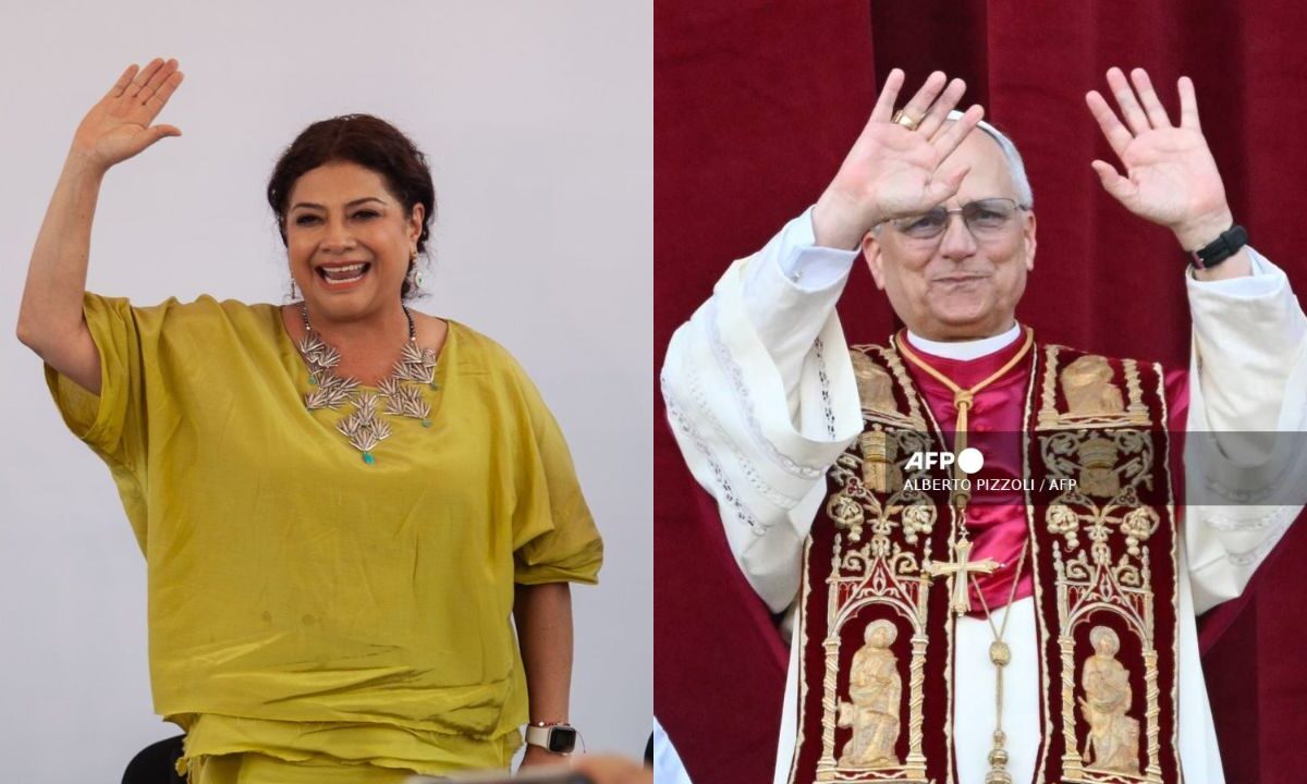 Clara Brugada externó una bienvenida al Papa León XIV, de quien dijo confía en que continúe con el legado del fallecido Papa Francisco I.