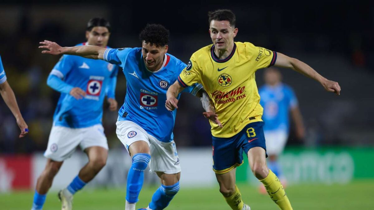 Cruz Azul y América se enfrentarán en la semifinal de ida a jugarse en el Estadio Olímpico Universitario.