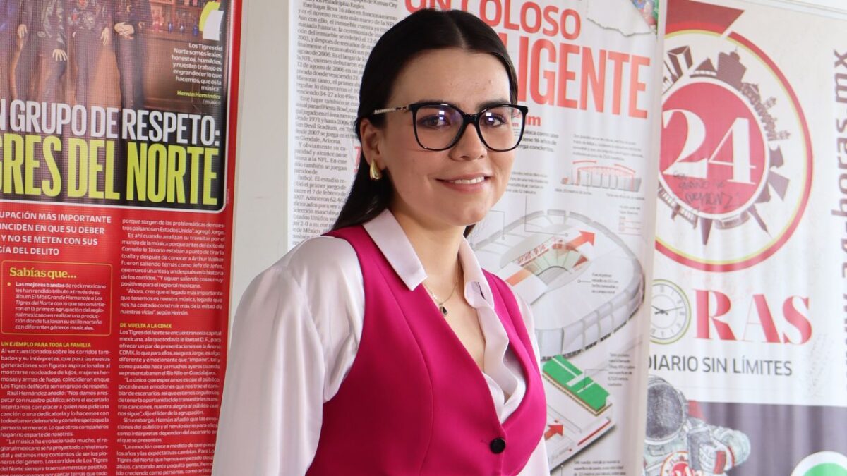 Para la candidata Daniela Sánchez, gracias a la reforma judicial, al PJ llegarán magistrados sin sentirse el pedestal de la justicia.
