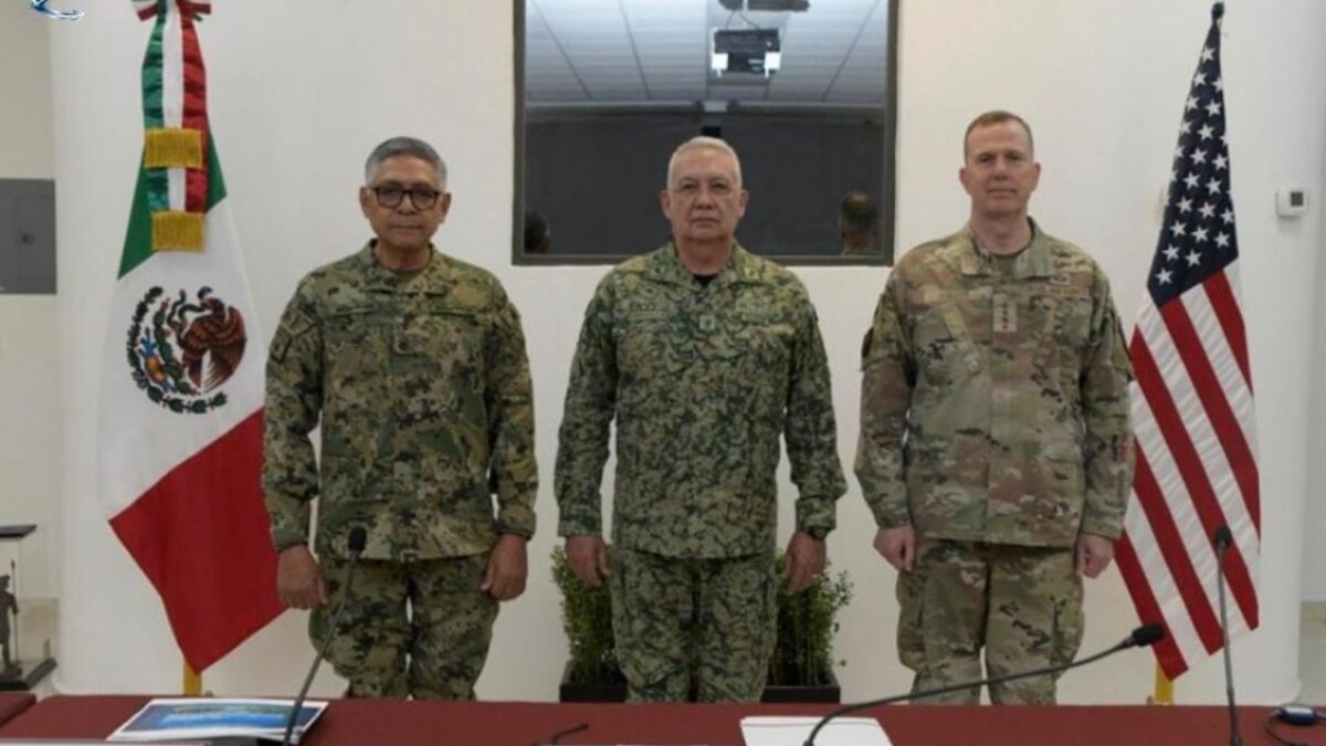 Defensa y Marina se reúnen con titular del Comando Norte.