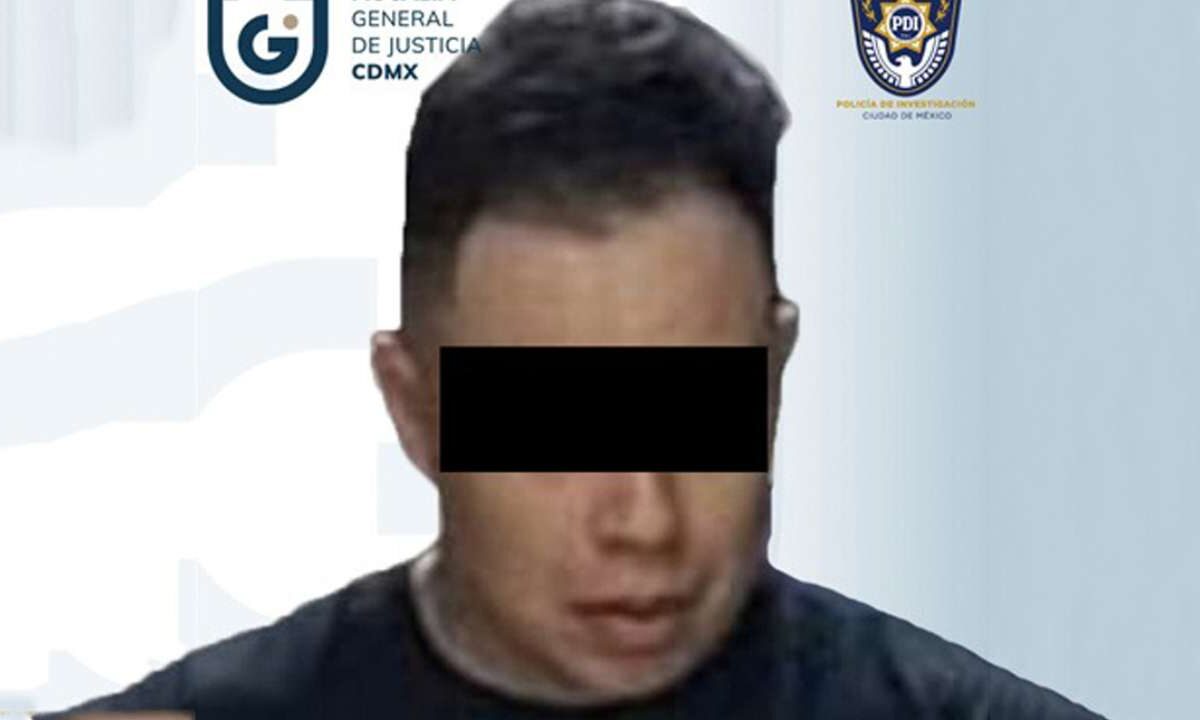 Elementos de la Fiscalía CDMX detuvo a un presunto integrante del Cártel de Tláhuac.