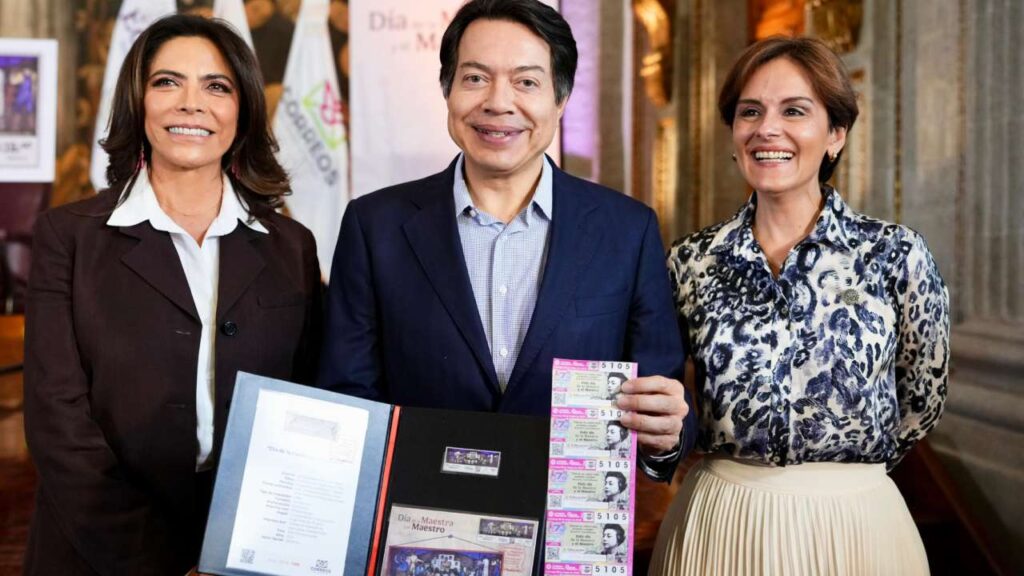 La Lotería Nacional emitió cachitos para celebrar a los docentes por el Día del Maestro.