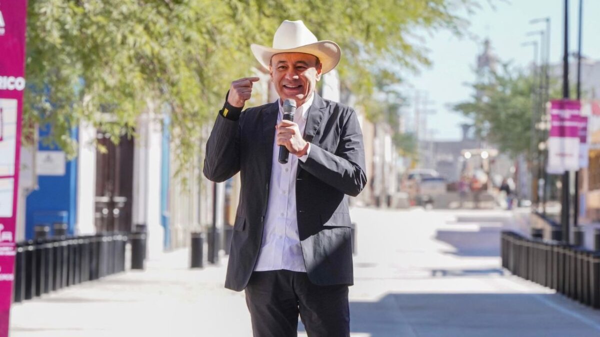 Alfonso Durazo Montaño consolida acciones de modernización y rehabilitación urbana en el centro de Hermosillo.