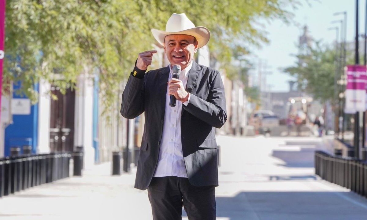 Alfonso Durazo Montaño consolida acciones de modernización y rehabilitación urbana en el centro de Hermosillo.