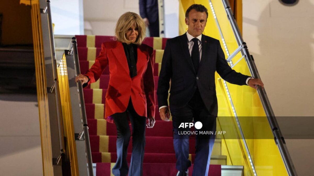 Emmanuel Macron desmiente pelea viral con su esposa