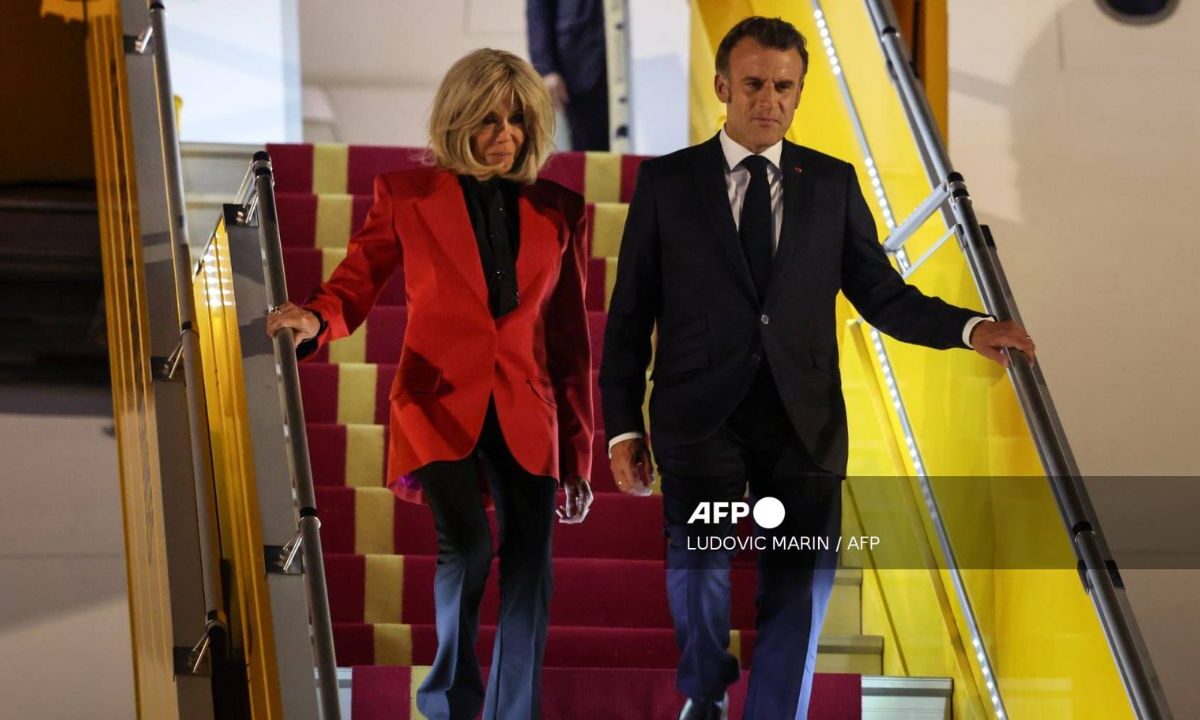 Emmanuel Macron desmiente pelea viral con su esposa