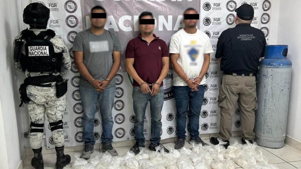En BC aseguran tanque de gas con 10 mdp en metanfetamina. Noticias en tiempo real