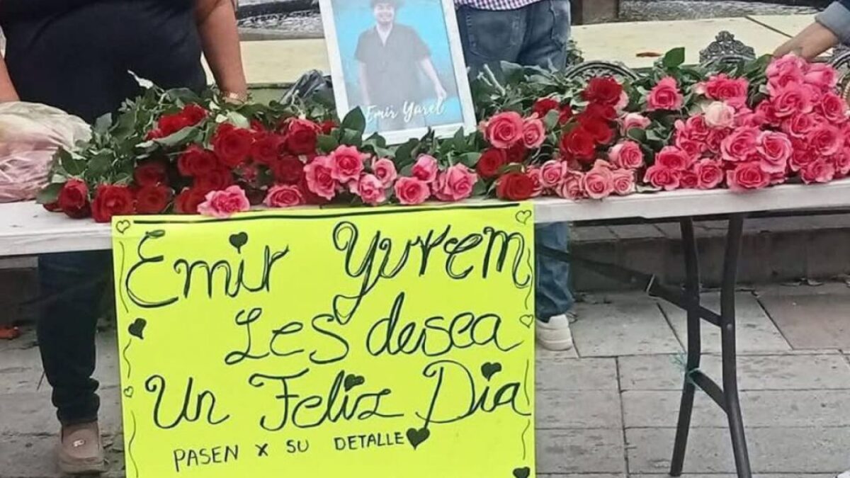 Odalys, madre del joven Emir, asesinado en ese municipio, participó en la actividad.