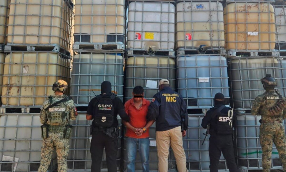 En Tabasco, aseguran 1.5 millones de litros de huachicol